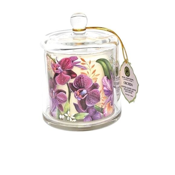Michel Design Works Orchid Purple Cloche Soy Candle - Picture 3 of 5